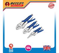 Draper Soft Grip Self Grip Pliers Set (3 Piece) 88293