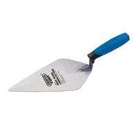 Draper Expert 82148 Soft Grip Stainless Steel London Pattern Brick Trowel 275Mm each