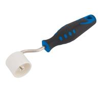 Draper Wallpaper Seam Roller 82711 Soft Grip Flat Blue