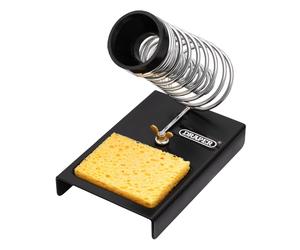 Draper Soldering Iron Stand Metal Base Spring Safety Holder & Sponge 23554