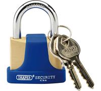 Draper Solid Brass Padlock 42mm Standard