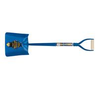 Draper Expert Solid Forged Contractors Square Mouth Shovel with Ash Shaft