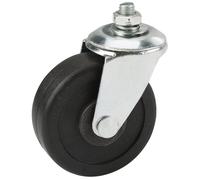 Draper Solid Rubber Castor Wheel, 70mm