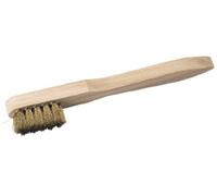 Draper Spark Plug Cleaning Brush | 150mm Rust Removal Tool| Wooden Handle | Paint Removal | Cleaning Hand Tools | 13157