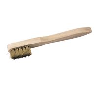 Draper Spark Plug Cleaning Brush | 150mm Rust Removal Tool| Wooden Handle | Paint Removal | Cleaning Hand Tools | 13157