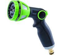 Draper Spray Gun 8 Pattern Adjustable Head Thumb On Off Lever Garden Hose Pipe