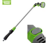 Draper Spray Lance Gun Long Reach Garden Hose Pipe Swivel Head Hanging Basket