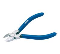 Draper 19646 Spring Loaded Diagonal Side Cutter, 115mm , Blue