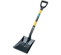 Draper Square Mouth Builders Shovel with Fibreglass Shaft