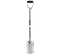 Draper Stainless Steel Border Spade With Soft Grip Handle 83757 & 83758