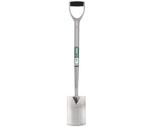 Draper Stainless Steel Border Spade With Soft Grip Handle 83757 & 83758