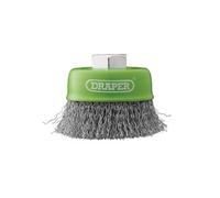 Draper Stainless-Steel Crimped Wire Cup Brush, 75mm, M14 08052