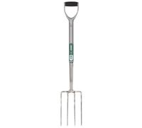 Draper Stainless Steel Garden Fork With Soft Grip Handle 83755