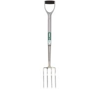 Draper Stainless Steel Soft Grip Border Fork With Polished Socket & Tines