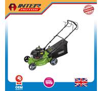 Draper Steel Deck Petrol Lawn Mower, 410mm, 132cc-3.3HP 08671