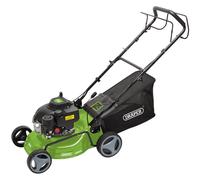 Steel Deck Petrol Lawn Mower, 420mm, 132cc/3.3HP