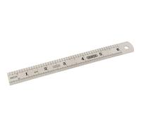 Draper Steel Rule 6" / 150mm