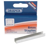 Draper Steel Staples, 8 x 10mm (Pack of 1000)