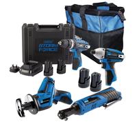 Draper Storm Force 10.8V Power Interchange Kit (10 Piece)