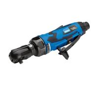 Draper 65018 Storm Force Stubby Air Ratchet (1/4" Square Drive), Blue