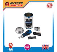 Draper Stubby Ratchet Screwdriver and Bit Set, Special Edition - Workshop Brew (