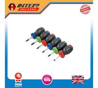 Draper Stubby Soft Grip Screwdriver Set (6 Piece) 13432