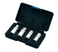 Draper Stud Extractor Set 1/2" or 21mm Drive 4 Piece Size 6, 8, 10, 12mm 55641