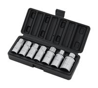 Draper Stud Extractor Set 3/8in Sq. Dr. 1/2in Sq. Dr. (7 Piece) Pk 1 07119