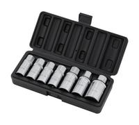 Draper Stud Extractor Set 7 Piece 3/8" & 1/2" Sq. Dr. Bolt & Stud Removal Tool Kit