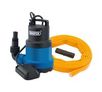 Draper PTK/SUB3 Submersible Clean Water Pump and Layflat Hose Kit