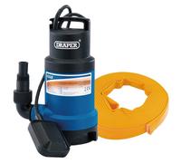 Draper Submersible Dirty Water Pump Kit With Layflat Hose & Adaptor, 200L/min, 10M X 25mm, 350W 61814