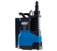 Draper Submersible Water Pump SWP220IFS 750W 12960 l/h Integrated Float Switch 10m Cable 240V