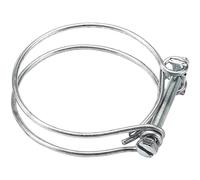 Draper Suction Hose Clamps 50mm Pack of 2