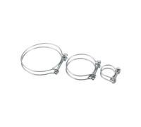 Draper Suction Hose Clamp, 75mm/3" (Pack Of 2) 22601