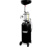 Draper 13265 Suction Oil Drainer with Chamber, 90L, Blue