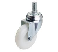 Draper 65500 75 mm-Diameter Nylon Castor Bolt Fixing