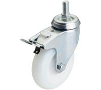 Draper 65506 100 mm-Diameter Nylon Castor Bolt Fixing