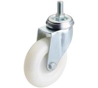 Draper 100mm Dia. Swivel Bolt Fixing Nylon Wheel - S.w.l. 125Kg 65505