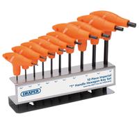 Draper 33871 Imperial T-Handle Hex Key Set (10 Piece) per set 1