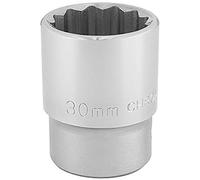 Draper T-MM/B 3/4 Square Drive 12 Point Socket (30mm), Blue, 30 mm