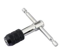 Draper Tap Wrench 4.0 - 6.3mm Capacity T Type Chrome High Carbon Steel 45739