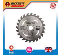 Draper TCT Circular Saw Blade for Wood, 185 x 25.4mm, 24T 20891