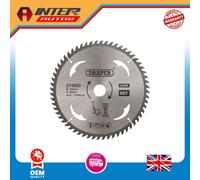 Draper TCT Circular Saw Blade for Wood, 250 x 30mm, 60T 21680