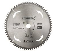 Draper TCT Circular Saw Blade for Wood 315 x 30mm 72T 25782