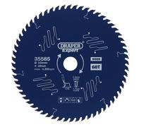Draper TCT Circular Saw Blade for Wood with PTFE Coating 255 x 30mm 60T 35585