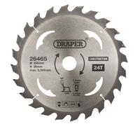 Draper TCT Construction Circular Saw Blade 250 x 30mm 24T 26465