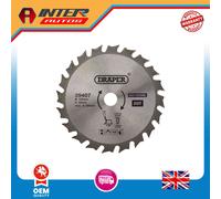 Draper TCT Multi-Purpose Circular Saw Blade, 165 x 20mm, 20T 29407