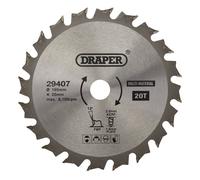 Draper TCT Multi-Purpose Circular Saw Blade 165 x 20mm 20T 29407