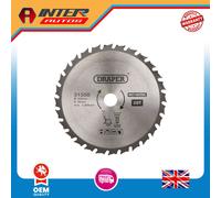 Draper TCT Multi-Purpose Circular Saw Blade, 255 x 30mm, 28T 31550