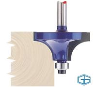 Draper 75339 Tct Router Bit 1/4in Beading 38 X 20Mm each